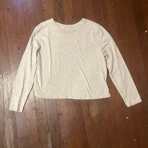 Girlfriend Collective long sleeve shirt size M